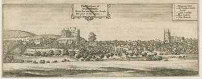 Tamworth - Panorama by William Dugdale