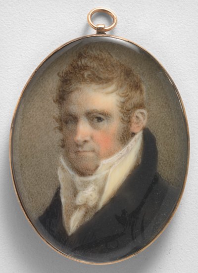 William Dunlap self-portrait by William Dunlap