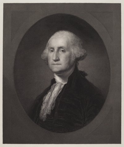George Washington by William Edgar Marshall after Gilbert Stuart