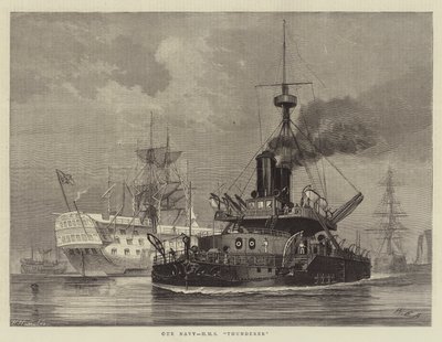 Our Navy, HMS Thunderer by William Edward Atkins
