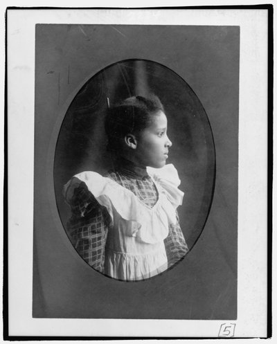 Bazoline Estelle Usher, Atlanta University Student by William Edward Burghardt "W. E. B." Du Bois