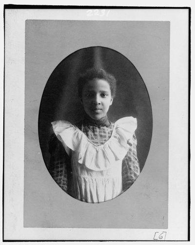 Bazoline Estelle Usher, Atlanta University Student by William Edward Burghardt "W. E. B." Du Bois