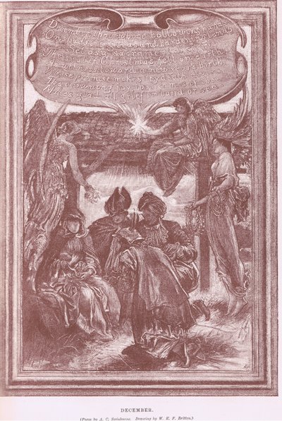 December, from The Magazine of Art 1893, Cassell and Company by William Edward Frank Britten