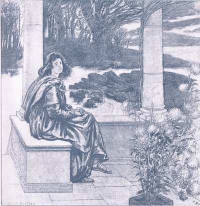 November, from The Magazine of Art 1893, Cassell and Company by William Edward Frank Britten