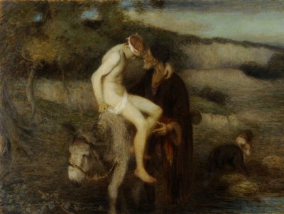 The Good Samaritan by William Edward Stott