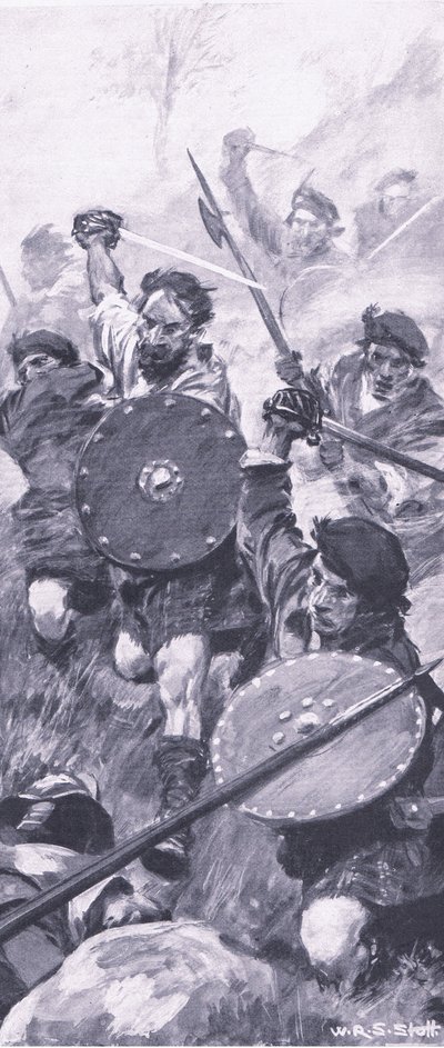 The Highlanders at the Battle of Killiecrankie by William Edward Stott
