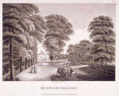 Dulwich College, Camberwell, London, 1792 by William Ellis