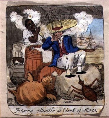 Johnny Situated as Clerk of Stores, from 