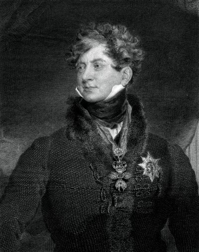 George IV, King of the United Kingdom and Hanover, 1829 by William Ensom