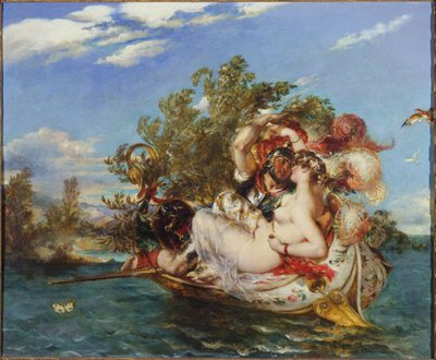 Phaedria and Cymochles by William Etty