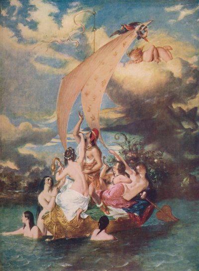 Youth on the Prow and Pleasure at the Helm by William Etty
