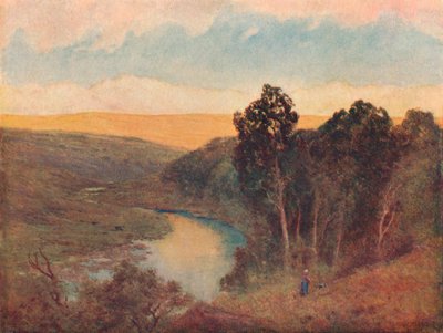 Afternoon Sunshine on the Galloway Hills by William Eyre Walker