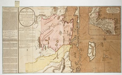 A Map of a Part of Yucatan or of That Part of the Eastern Shore Within the Bay of Honduras Alloted to Great Britain for the Cutting of Logwood, in Consequence of the Convention Signed with Spain on the 14th July 1786. By a Bay Man. by William Faden
