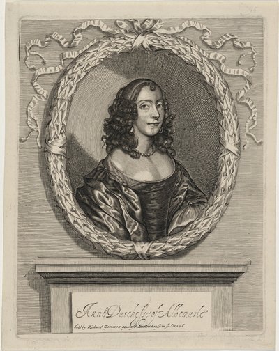 Anne, Duchess of Albemarle by William Faithorne