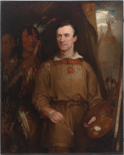 George Catlin (1796-1872) by William Fisk
