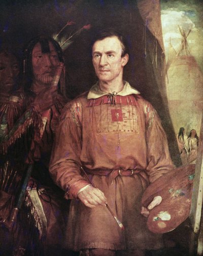 George Catlin (1798-1872) 1849 by William Fisk