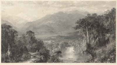 The Heart of the Andes by William Forrest, after Frederic Edwin Church