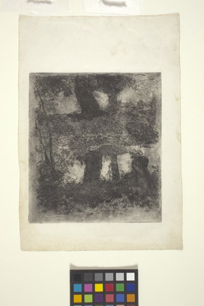 Landscape With Faun And Pool (Reflected Landscape) by William Forsyth