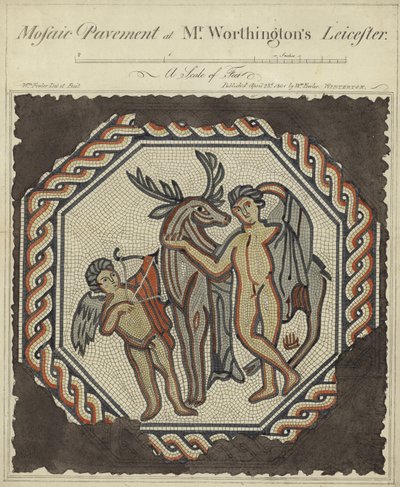 Mosaic Pavement at Mr Worthington