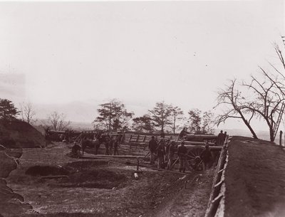 Near Dutch Gap, Virginia. Fort Brady by William Frank Browne