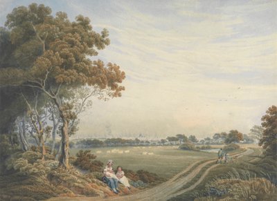 A Distant View of the City of London from St. John