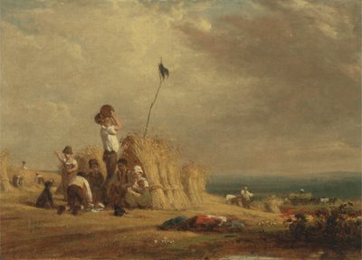 Mid-day Rest, Harvest by William Frederick Witherington