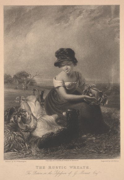 The Rustic Wreath by William Frederick Witherington