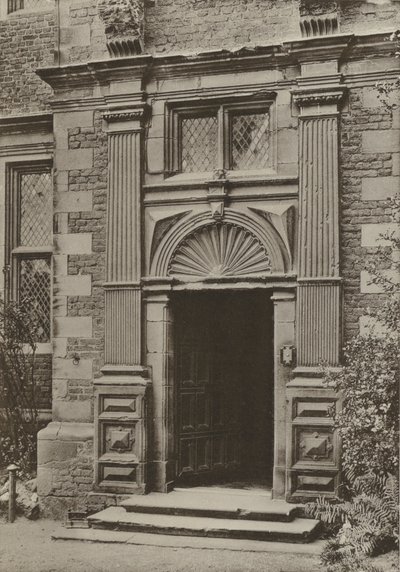 Doorway, Aston Hall, Warwickshire by William Galsworthy Davie