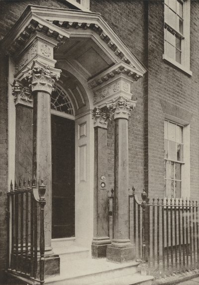 Doorway, Brighton Road, Reigate, Surrey by William Galsworthy Davie