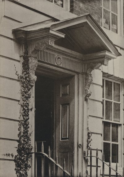 Doorway, Castle Hill, Winchester by William Galsworthy Davie