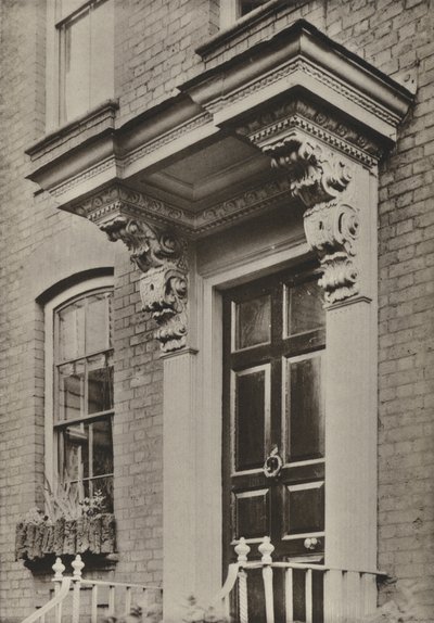 Doorway, Church Road, Richmond, Surrey by William Galsworthy Davie