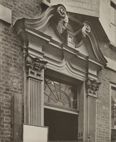 Doorway, Crutched Friars, London by William Galsworthy Davie