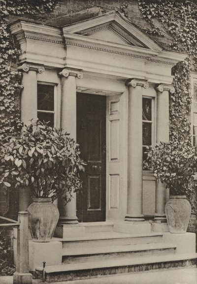 Doorway, East Pallant, Chichester by William Galsworthy Davie