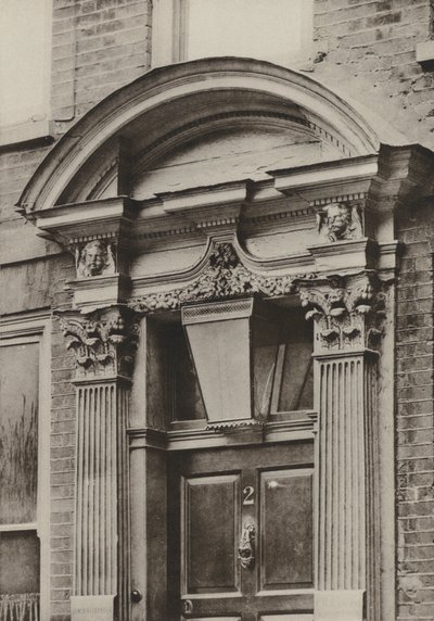 Doorway, Great St Helens, London by William Galsworthy Davie