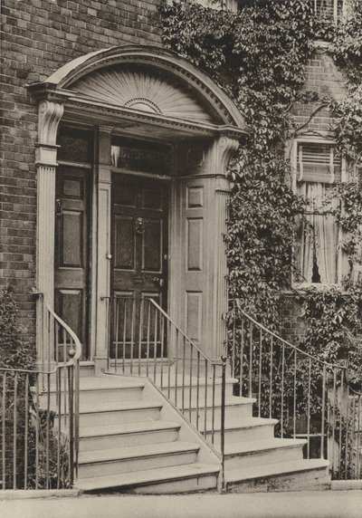 Doorway, High Street, Lewes, Sussex by William Galsworthy Davie
