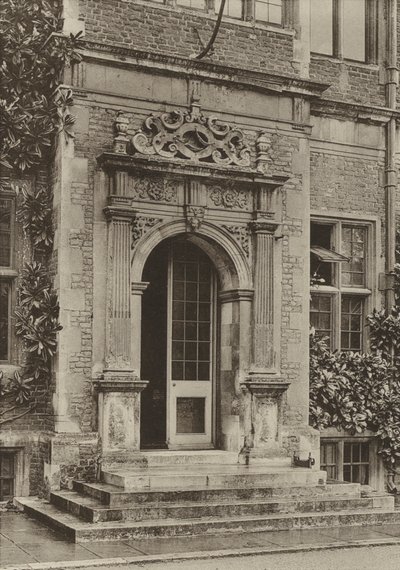 Doorway, In the Court, Hatfield House by William Galsworthy Davie