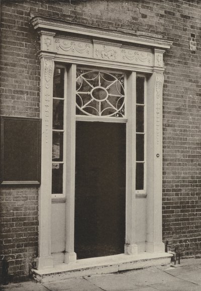 Doorway, Newbury, Berks by William Galsworthy Davie