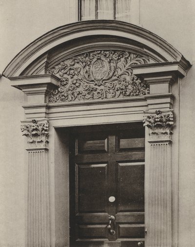 Doorway, Pudding Lane, Maidstone, Kent by William Galsworthy Davie