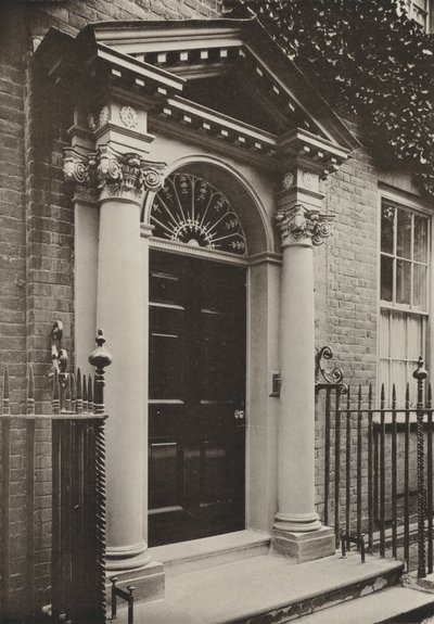 Doorway, Redhill Road, Reigate, Surrey by William Galsworthy Davie
