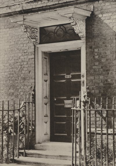 Doorway, Rye, Sussex by William Galsworthy Davie