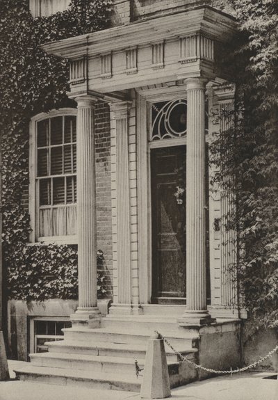 Doorway, Southgate Street, Winchester by William Galsworthy Davie
