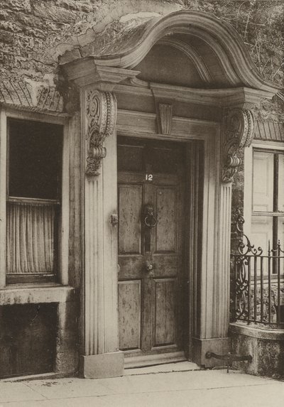 Doorway, Stamford, Northants by William Galsworthy Davie