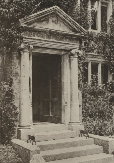 Doorway, The Deanery, Battle, Sussex by William Galsworthy Davie
