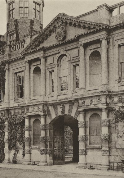 Doorway, The Gateway, Castle Ashby, Northants by William Galsworthy Davie