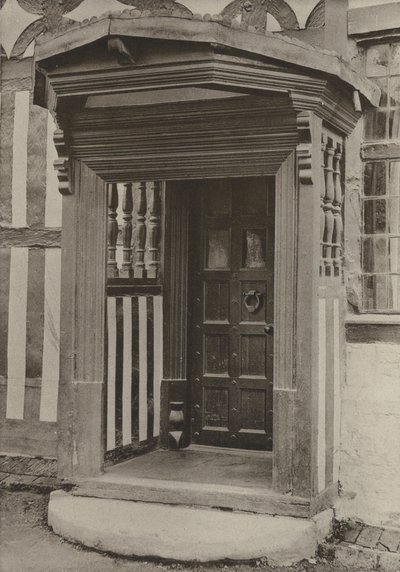 Doorway, The Middle House, Mayfield, Sussex by William Galsworthy Davie