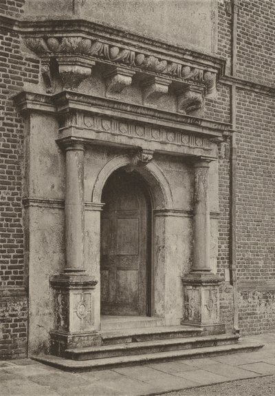 Doorway, The South Wing, Cobham Hall by William Galsworthy Davie