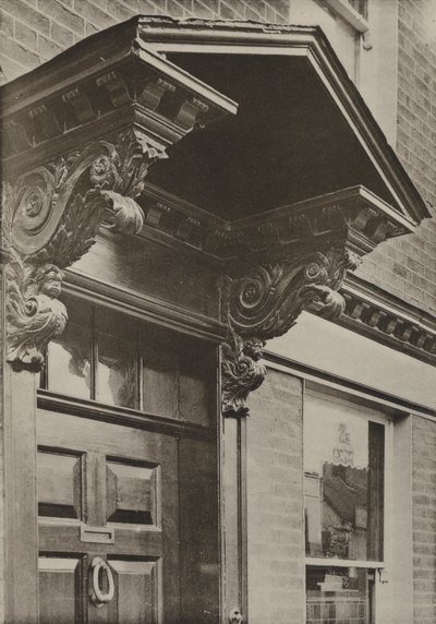Doorway, Uxbridge, Middlesex by William Galsworthy Davie