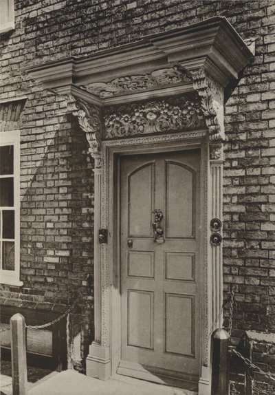 Doorway, West Street, Rye, Sussex by William Galsworthy Davie