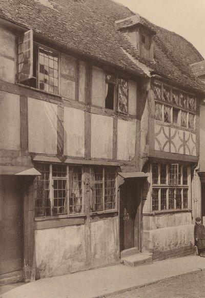 In West Street, Rye, Sussex by William Galsworthy Davie