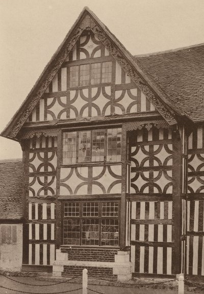 The Middle House, Mayfield, Sussex, Dated 1575 by William Galsworthy Davie